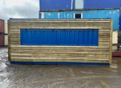 20FT X 8FT SHIPPING CONTAINER – STREET FOOD / COFFEE SHOP / FOOD KIOSK / EVENT USE