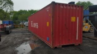 40FT X 8FT USED SHIPPING CONTAINER