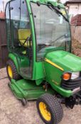 JOHN DEERE X748 ULTIMATE DIESEL RIDE-ON MOWER