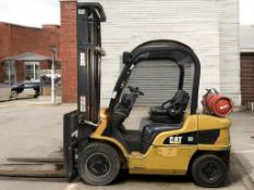 2008 CAT LIFT TRUCKS GP30N LPG FORKLIFT