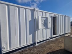 32FT X 10FT USED OFFICE SHIPPING CONTAINER