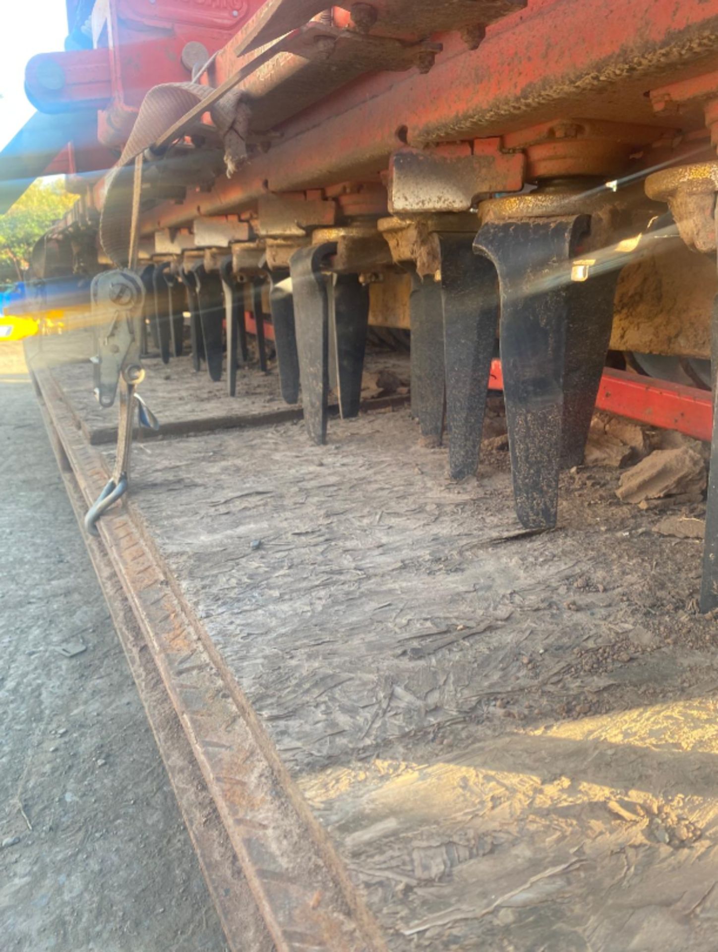 SULKY DRILL WITH MASCHIO POWER HARROW COMBINATION AND TRAILER - Image 7 of 7