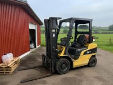2013 CAT GP25NT LPG FORKLIFT – 2,500 KG CAPACITY