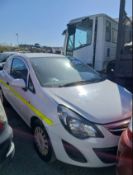 **(ONLY 97K MILEAGE)** 2014 VAUXHALL CORSA CDTI ECOFLEX CAR DERIVED VAN >>--NO VAT ON HAMMER--<<