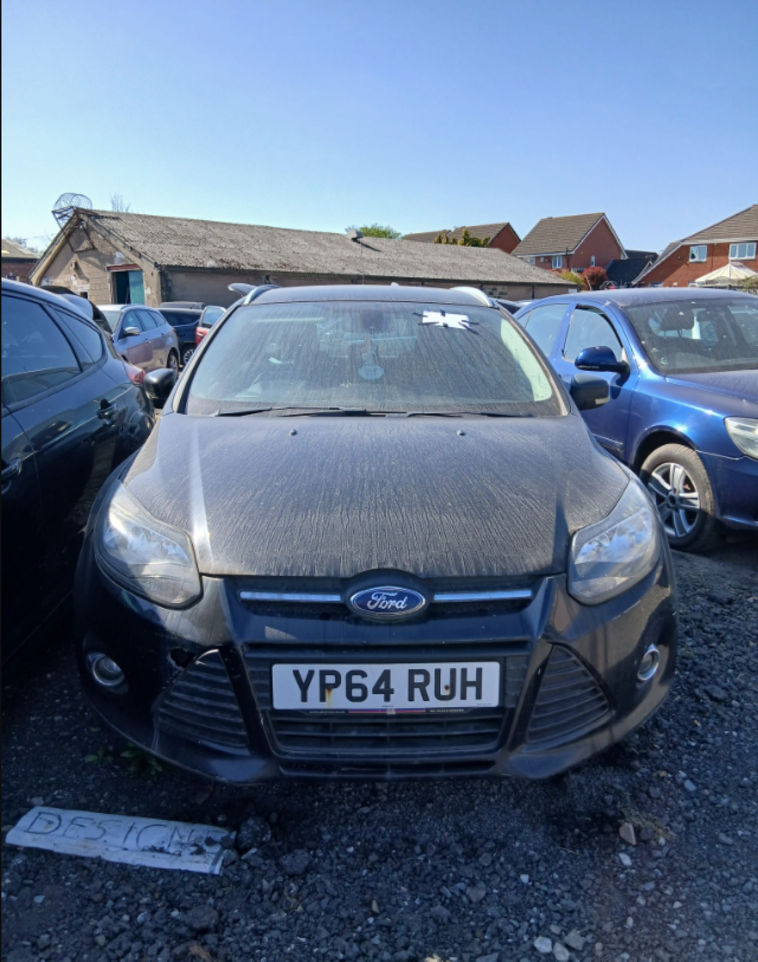 2014 FORD FOCUS ZETEC NAVIGATOR TDCI 1.6 DIESEL MANUAL – BLACK >>--NO VAT ON HAMMER--<<
