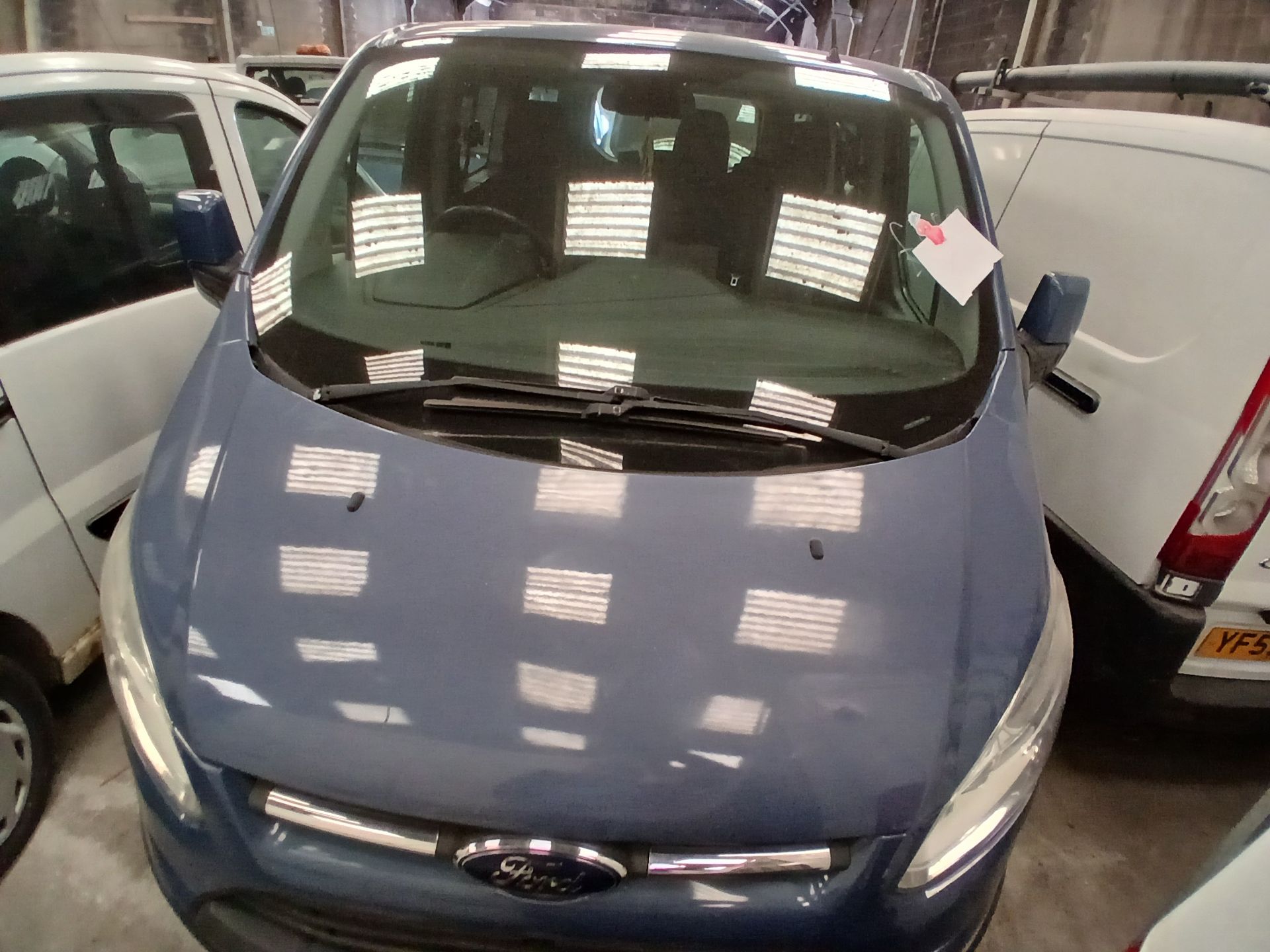 2014 FORD TOURNEO CUSTOM 300 LTD E-TECH – VAN DERIVED CAR – 2198CC DIESEL >>--NO VAT ON HAMMER--<< - Image 2 of 9