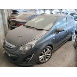 2012 VAUXHALL CORSA SRI CDTI – 1.7 DIESEL MANUAL HATCHBACK >>--NO VAT ON HAMMER--<<