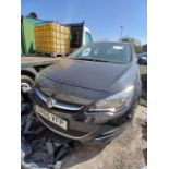 2015 VAUXHALL ASTRA SRI - 2 PREVIOUS KEEPERS - 1.4L - NO VAT ON HAMMER