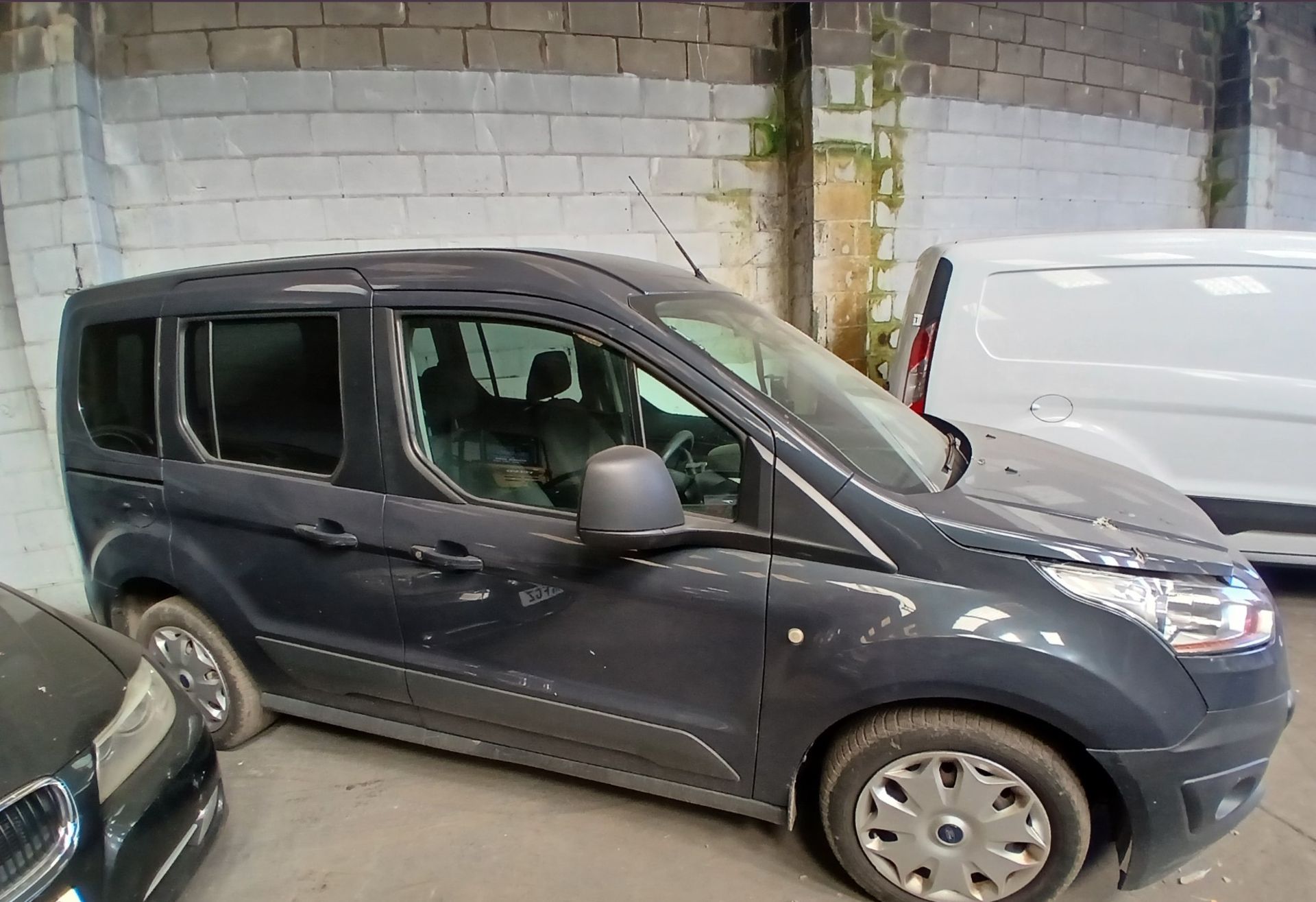 2014 FORD TOURNEO CONNECT ZETEC TDCI – 1.6 DIESEL – MANUAL – GREY – 5 SEATER - NO VAT ON HAMMER - Image 3 of 12