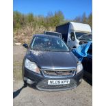 2009 FORD FOCUS STYLE 100 - 114K MILES - MANUAL - 1.6L - NO VAT ON HAMMER