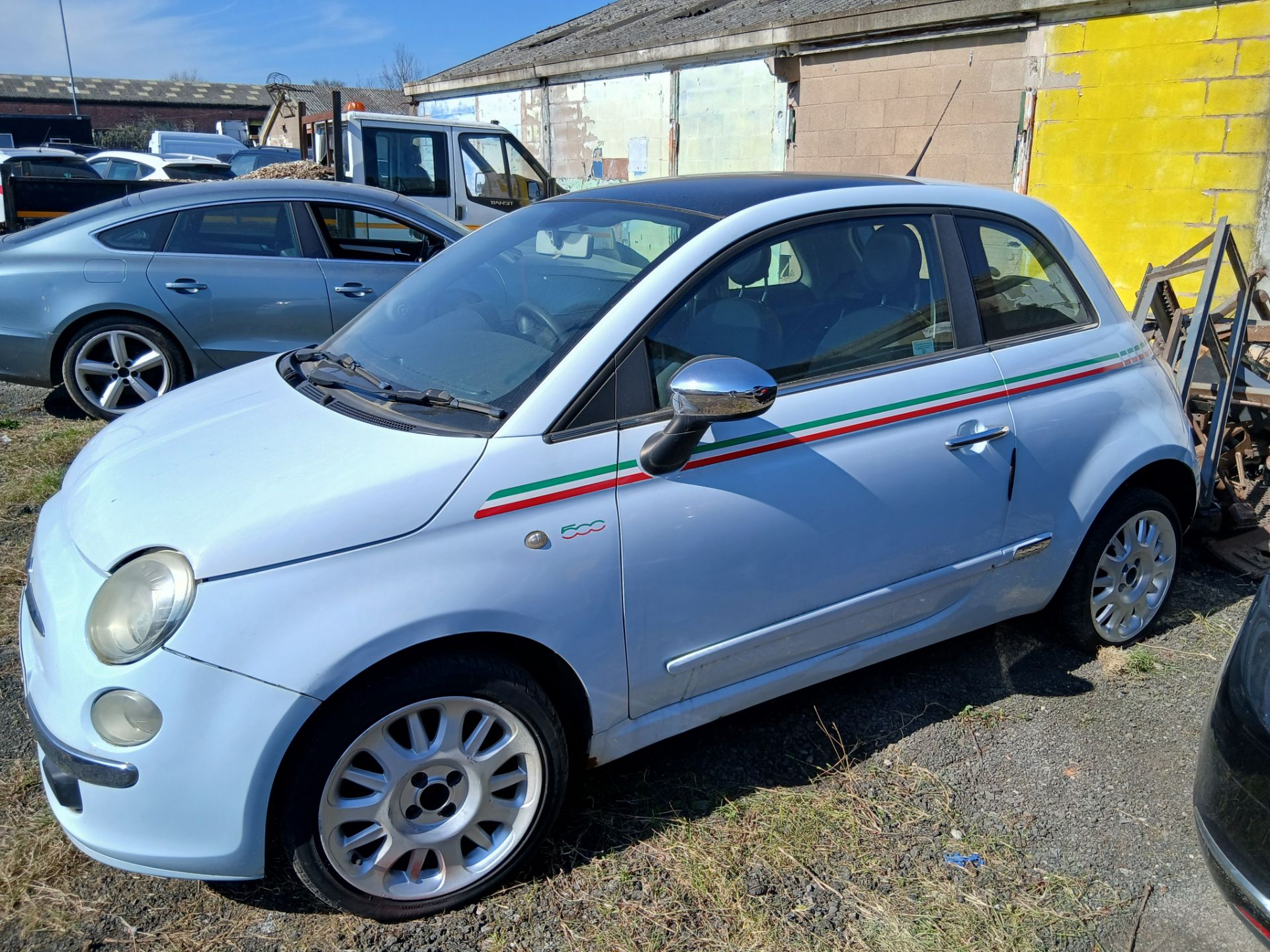 2008 FIAT 500 POP M-JET RHD - HPI CLEAR - EST MILEAGE 130K - NO VAT ON HAMMER - Image 3 of 10
