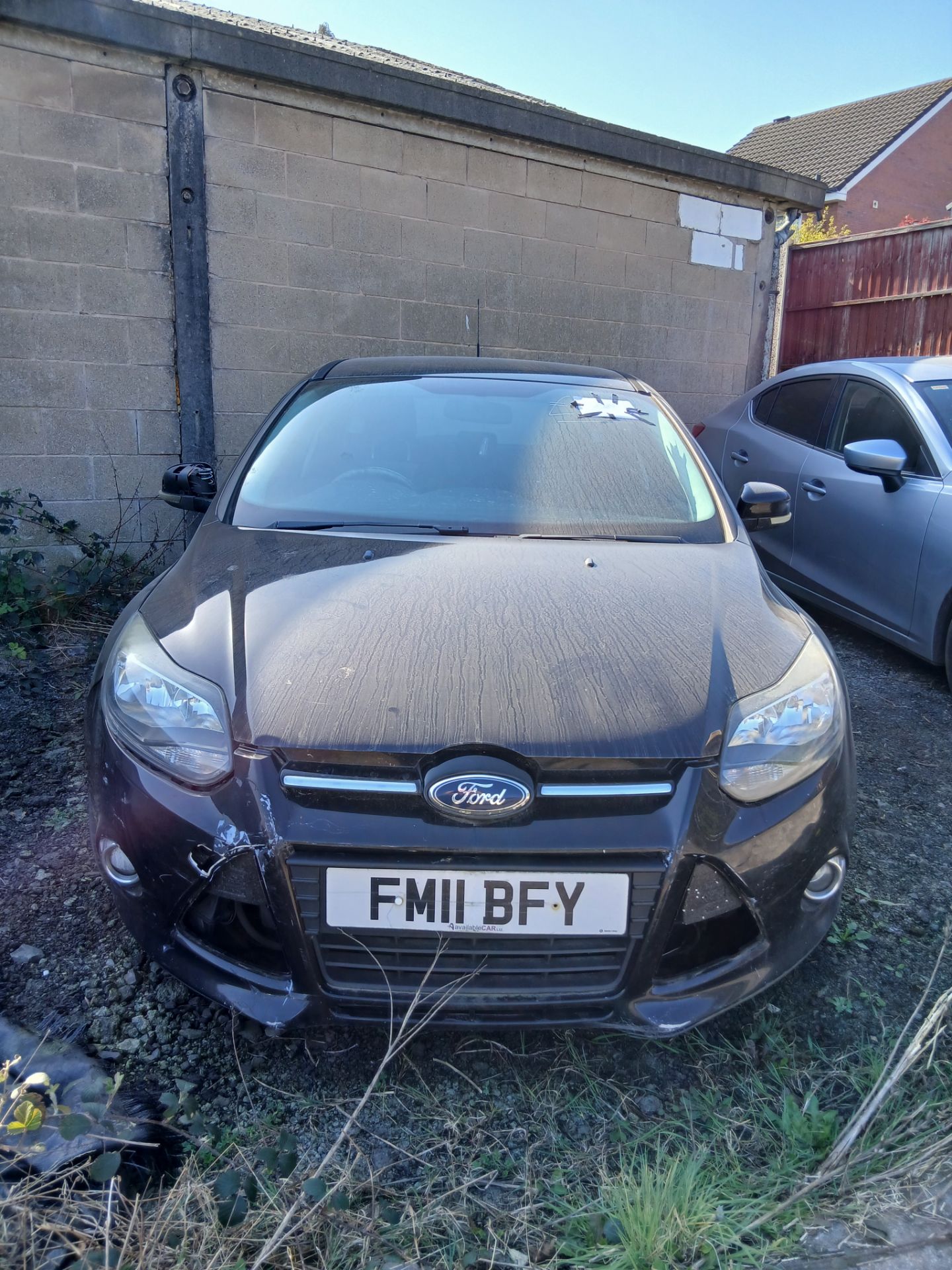 2011 FORD FOCUS ZETEC TDCI 1.6 DIESEL MANUAL – BLACK – 5 DOOR >>--NO VAT ON HAMMER--<< - Image 3 of 12