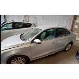 2012 VOLKSWAGEN JETTA SPORT TDI – 2.0 DIESEL MANUAL – SILVER – SALOON - NO VAT ON HAMMER