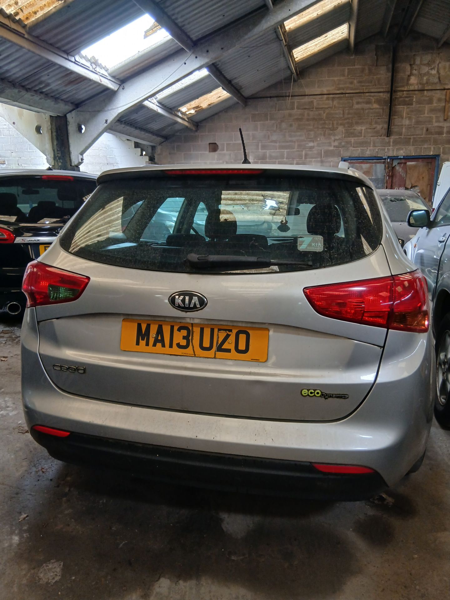 2013 KIA CEED 1 ECODYNAMICS CRDI – 1.4 DIESEL ESTATE >>--NO VAT ON HAMMER--<< - Image 2 of 10