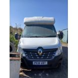 2018 RENAULT TRUCKS MASTER 35 LWB PLATFORM CAB – 2.3 DIESEL >>--NO VAT ON HAMMER--<<