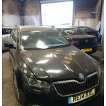 2014 SKODA SUPERB ELEGANCE TDI CR S-A – 2.0 DIESEL SEMI-AUTO ESTATE - NO VAT ON HAMMER