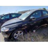 2014 FORD MONDEO GRAPHITE TDCI – 1.6 DIESEL MANUAL – BLACK HATCHBACK >>--NO VAT ON HAMMER--<<