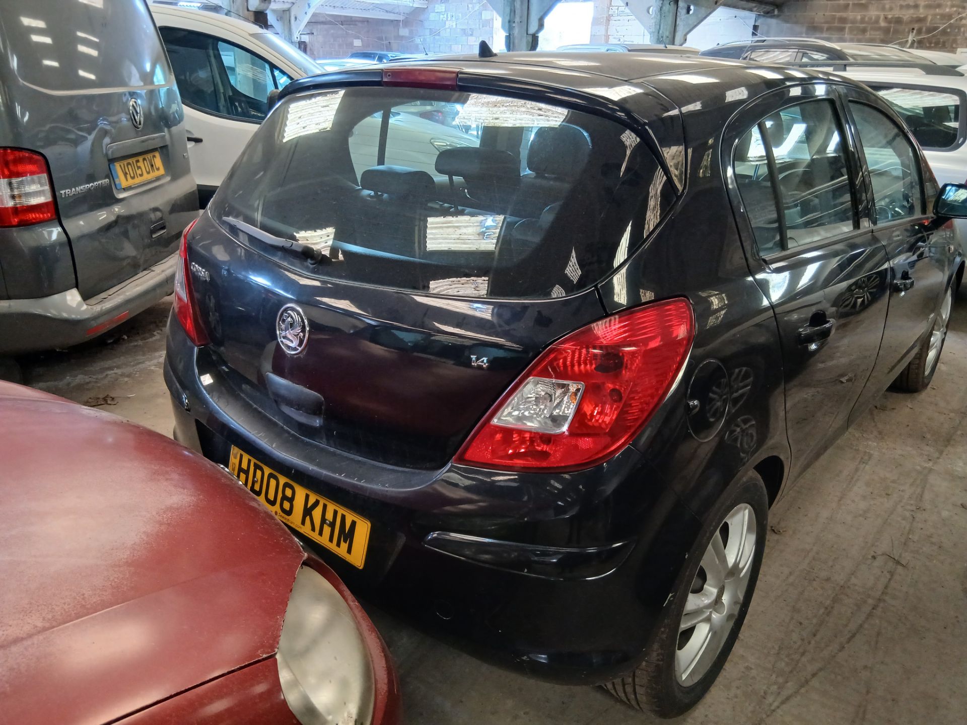 2008 VAUXHALL CORSA DESIGN – 1.4L PETROL – MANUAL – HATCHBACK >>--NO VAT ON HAMMER--<< - Image 2 of 13