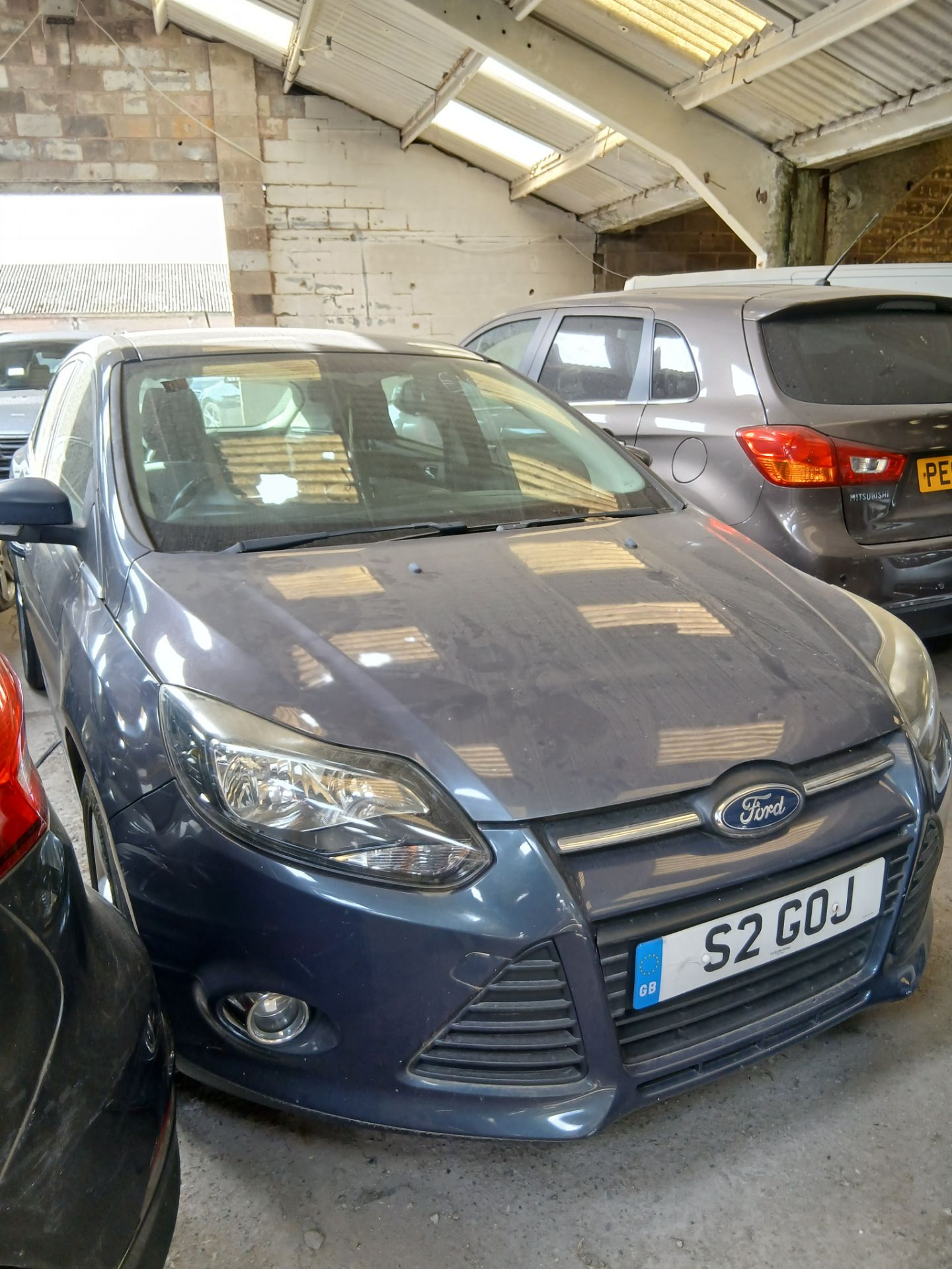 2011 FORD FOCUS ZETEC 105 – MANUAL – GREY – PETROL >>--NO VAT ON HAMMER--<<