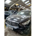2013 INFINITI FX30D AUTO – 3.0 DIESEL – AUTOMATIC – 5 SEATER – SUV >>--NO VAT ON HAMMER--<<