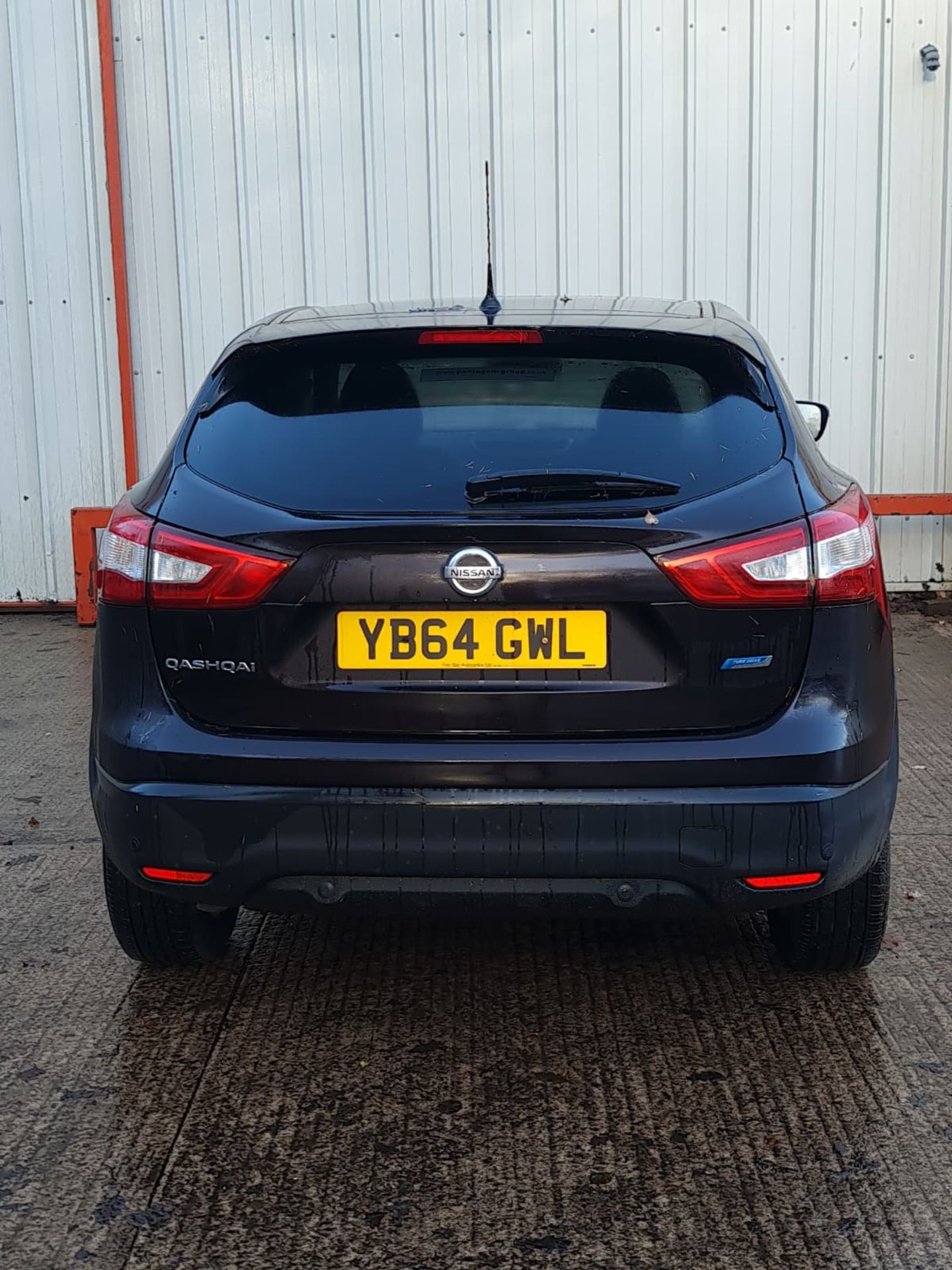 2014 NISSAN QASHQAI ACENTA PREMIUM DCI – BLACK >>--NO VAT ON HAMMER--<< - Image 3 of 11