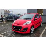 2013 PEUGEOT 107 ACTIVE >>--NO VAT ON HAMMER--<<