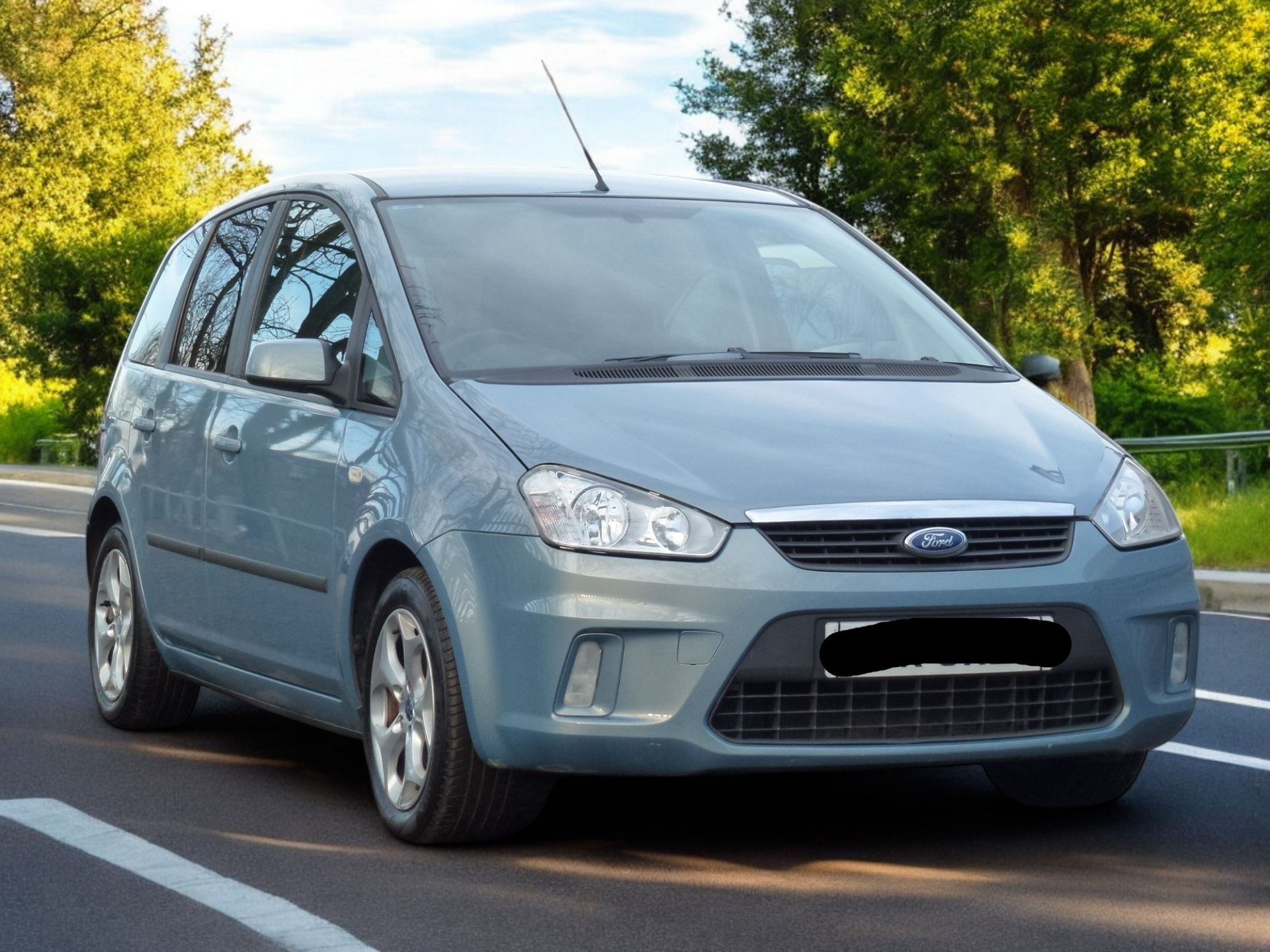 2008 FORD C-MAX ZETEC 1.8 PETROL MPV >>--NO VAT ON HAMMER--<< - Image 2 of 16