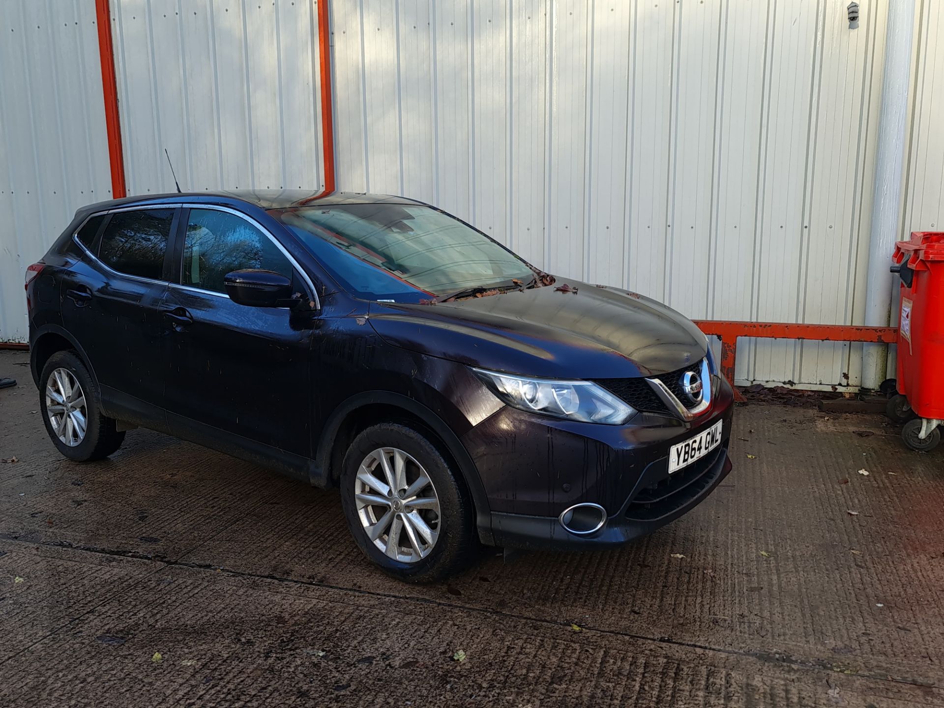 2014 NISSAN QASHQAI ACENTA PREMIUM DCI – BLACK >>--NO VAT ON HAMMER--<<