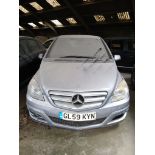 2009 MERCEDES-BENZ B180 SPORT CDI AUTO – 2.0L DIESEL >>--NO VAT ON HAMMER--<<