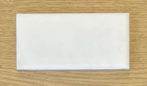 120 BXS ONDULATO BIANCO METRO BRICK WALL TILES 75X150MM