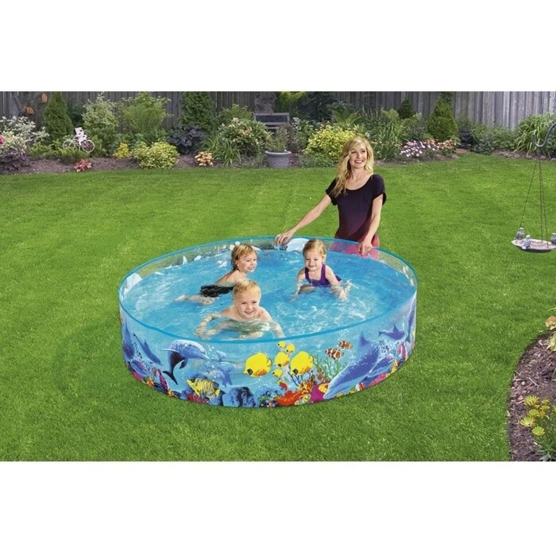 6 X BESTWAY ODYSSEY FILL & FUN PVC PADDLING POOL HUGE RE SALE POTENTIAL RRP £25 EACH - Image 4 of 5