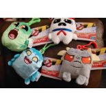 GHOSTBUSTERS KEY RINGS SMALL PLUSH ALSO BENDY PENS 40X UNITS