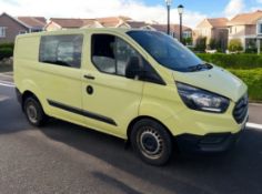 2018 FORD TRANSIT CUSTOM 320 SWB CREW VAN