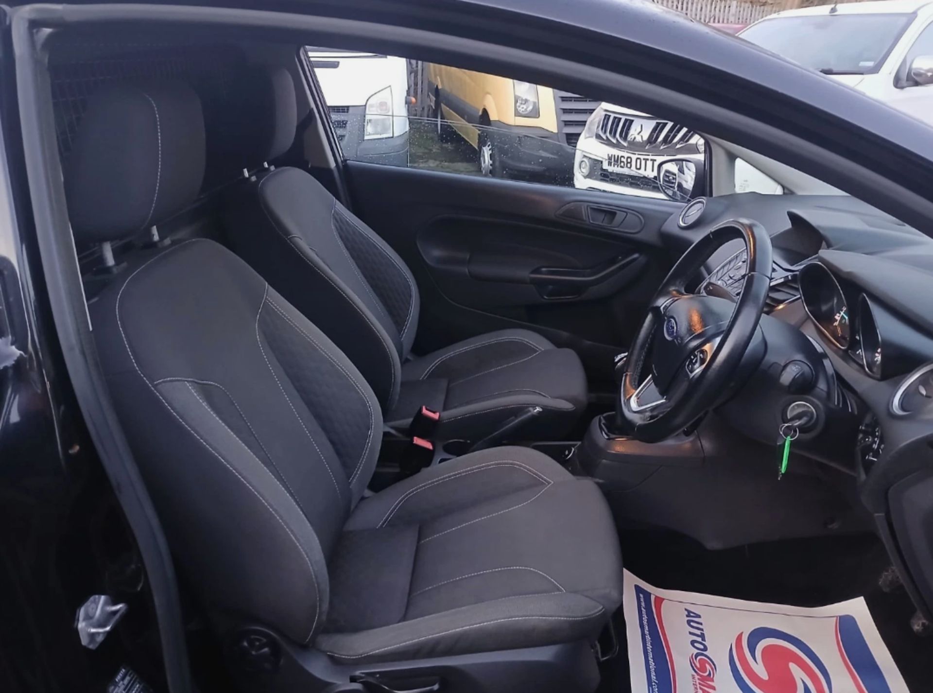 **(ONLY 108K MILEAGE)** 2017 FORD FIESTA SPORT TDCI VAN EURO 6>>--NO VAT ON HAMMER--<< - Image 7 of 14