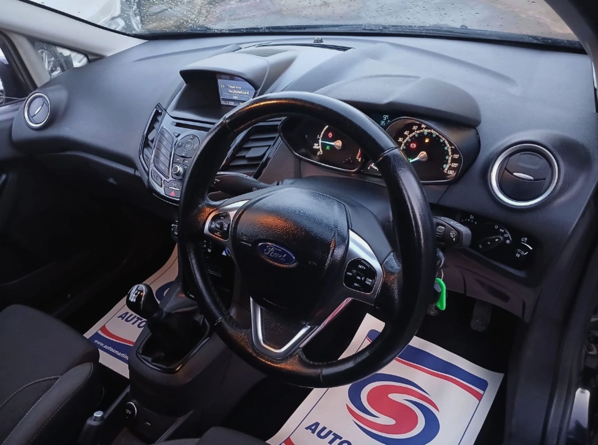 **(ONLY 108K MILEAGE)** 2017 FORD FIESTA SPORT TDCI VAN EURO 6>>--NO VAT ON HAMMER--<< - Image 8 of 14