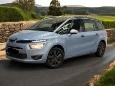 2014 CITROEN GRAND C4 PICASSO 1.6 E-HDI EXCLUSIVE – 7 SEATER >>--NO VAT ON HAMMER--<<