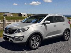 2012 KIA SPORTAGE KX-3 SAT NAV CRDI >>--NO VAT ON HAMMER--<<