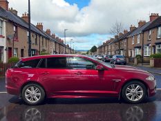 2013 JAGUAR XF R-SPORT D AUTO – RED >>--NO VAT ON HAMMER--<<