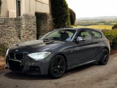 2014 BMW 1 SERIES 118D M SPORT – GREY >>--NO VAT ON HAMMER--<<