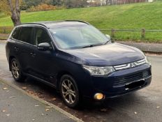 2013 MITSUBISHI OUTLANDER 2.2 DI-D GX4 4WD 7-SEATER >>--NO VAT ON HAMMER--<<