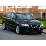 2009 VOLVO V50 2.0D SE 5DR DIESEL MANUAL ESTATE BLACK >>--NO VAT ON HAMMER--<<