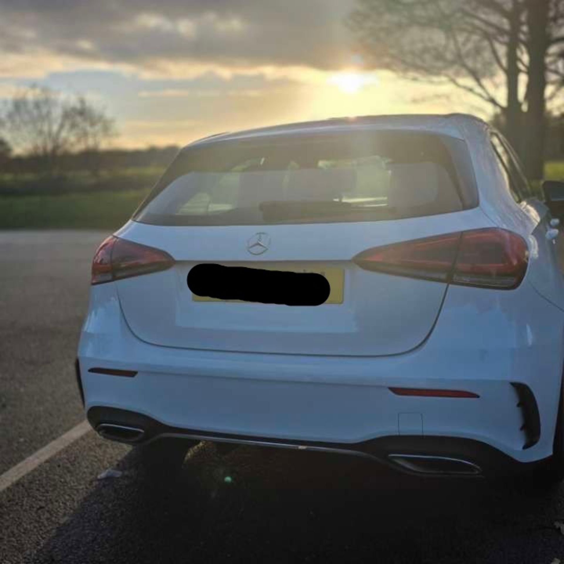 2019 MERCEDES-BENZ A 200 AMG LINE AUTO – WHITE >>--NO VAT ON HAMMER--<< - Image 13 of 16