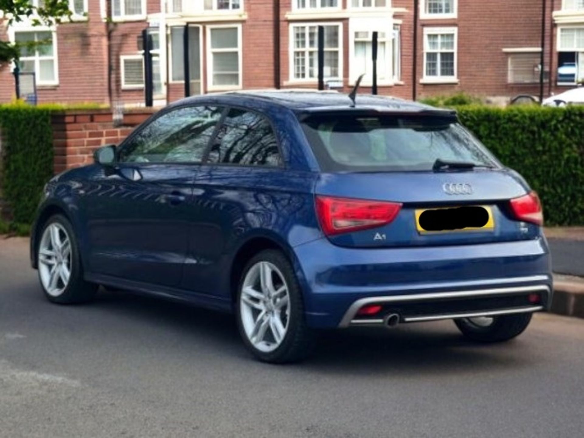 2012 AUDI A1 1.6 TDI S LINE (S/S) 3DR DIESEL MANUAL HATCHBACK BLUE >>--NO VAT ON HAMMER--<< - Image 7 of 25