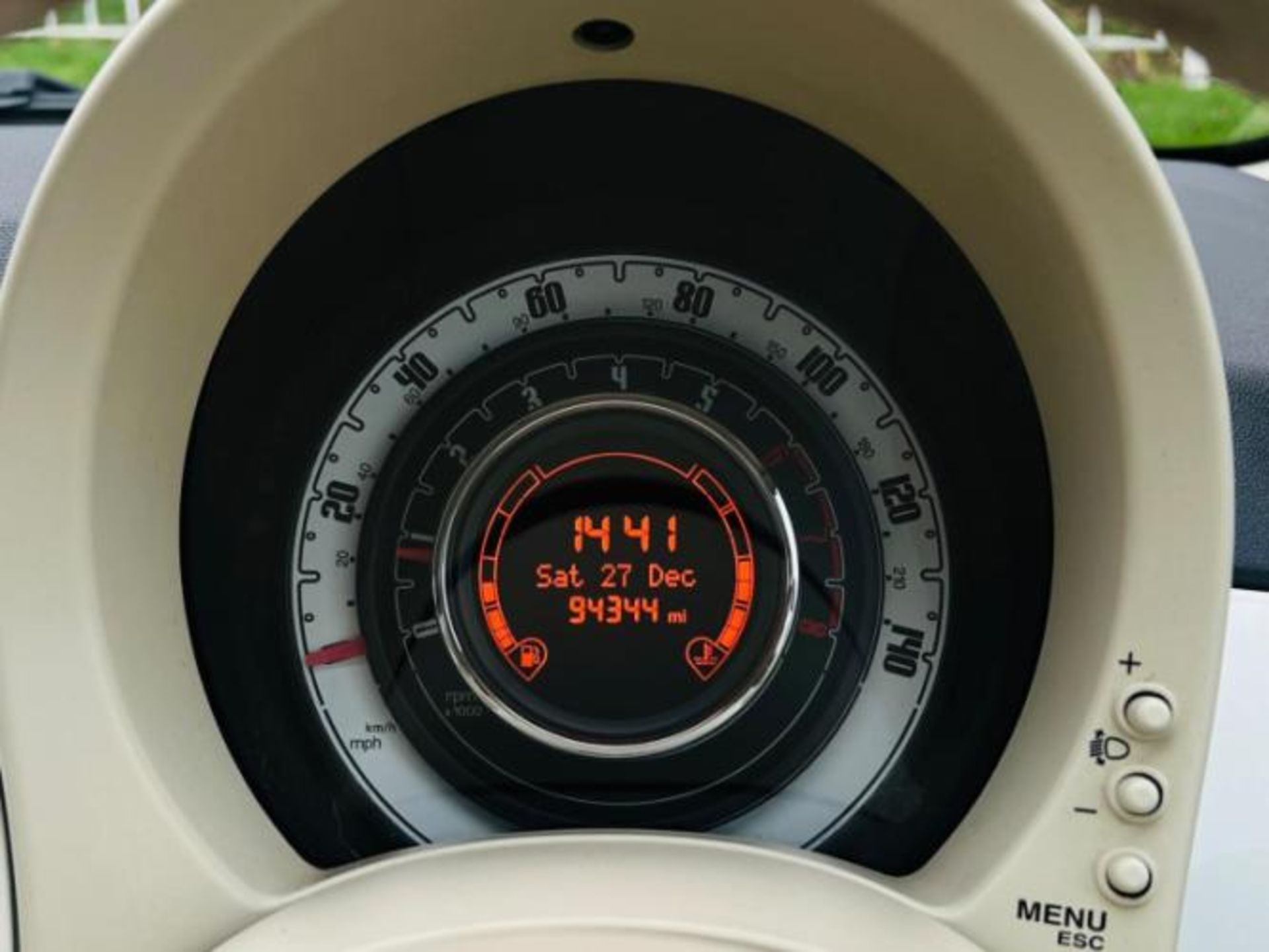 **(ONLY 94K MILEAGE)** 2009 FIAT 500 1.2 POP (S/S) 3DR >>--NO VAT ON HAMMER--<< - Image 14 of 25