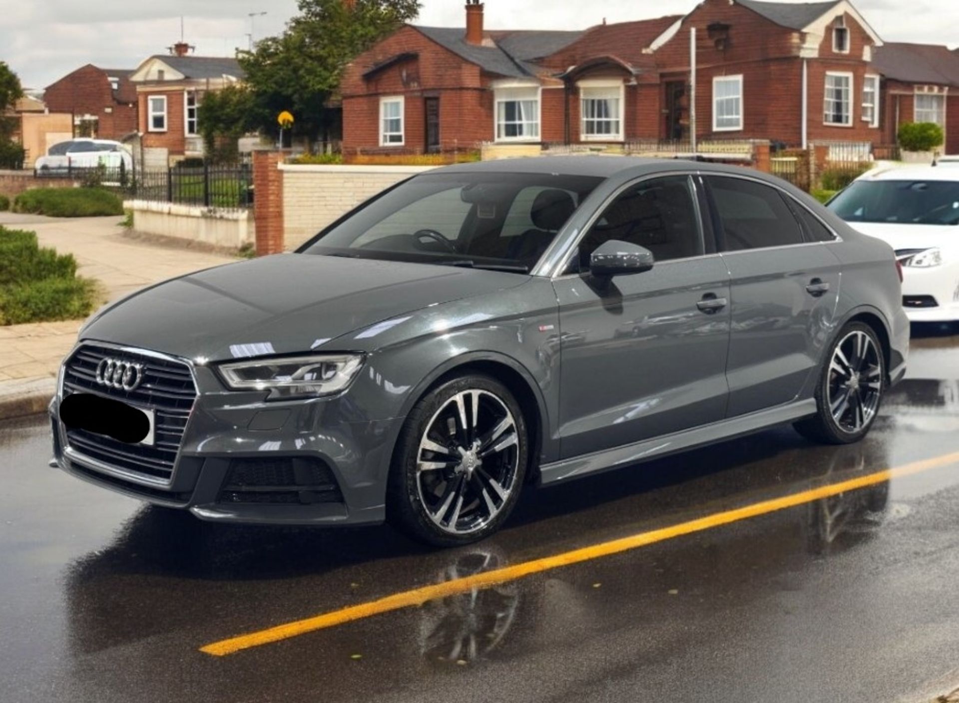 **(ONLY 95K MILEAGE)** 2017 AUDI A3 S LINE 1.4 TFSI S TRONIC SALOON >>--NO VAT ON HAMMER--<< - Image 7 of 39