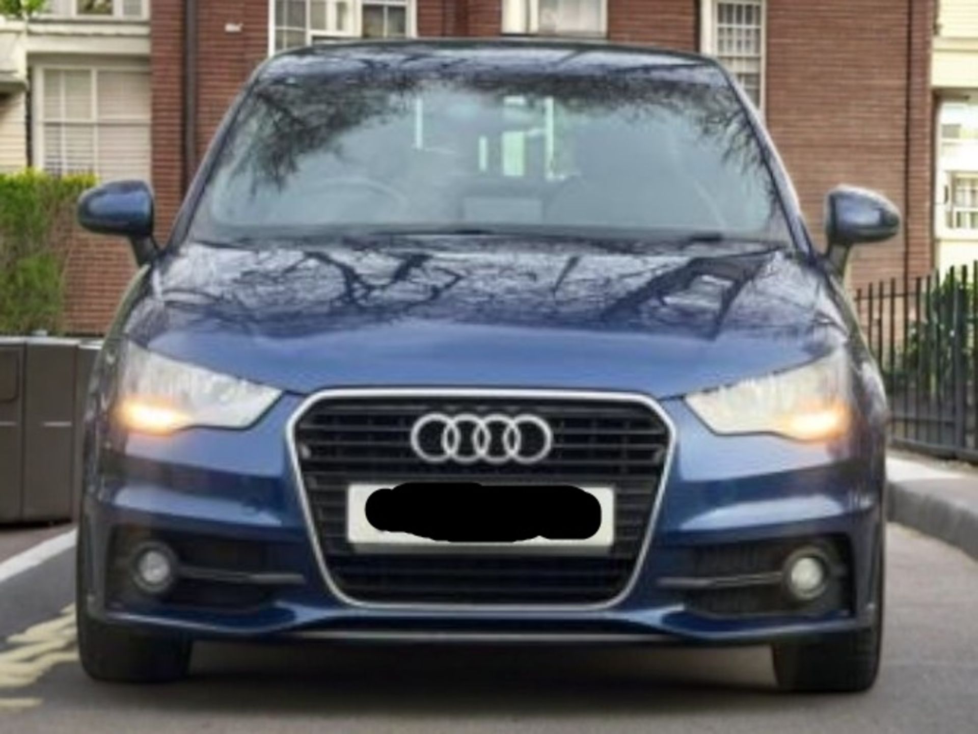 2012 AUDI A1 1.6 TDI S LINE (S/S) 3DR DIESEL MANUAL HATCHBACK BLUE >>--NO VAT ON HAMMER--<< - Image 8 of 25