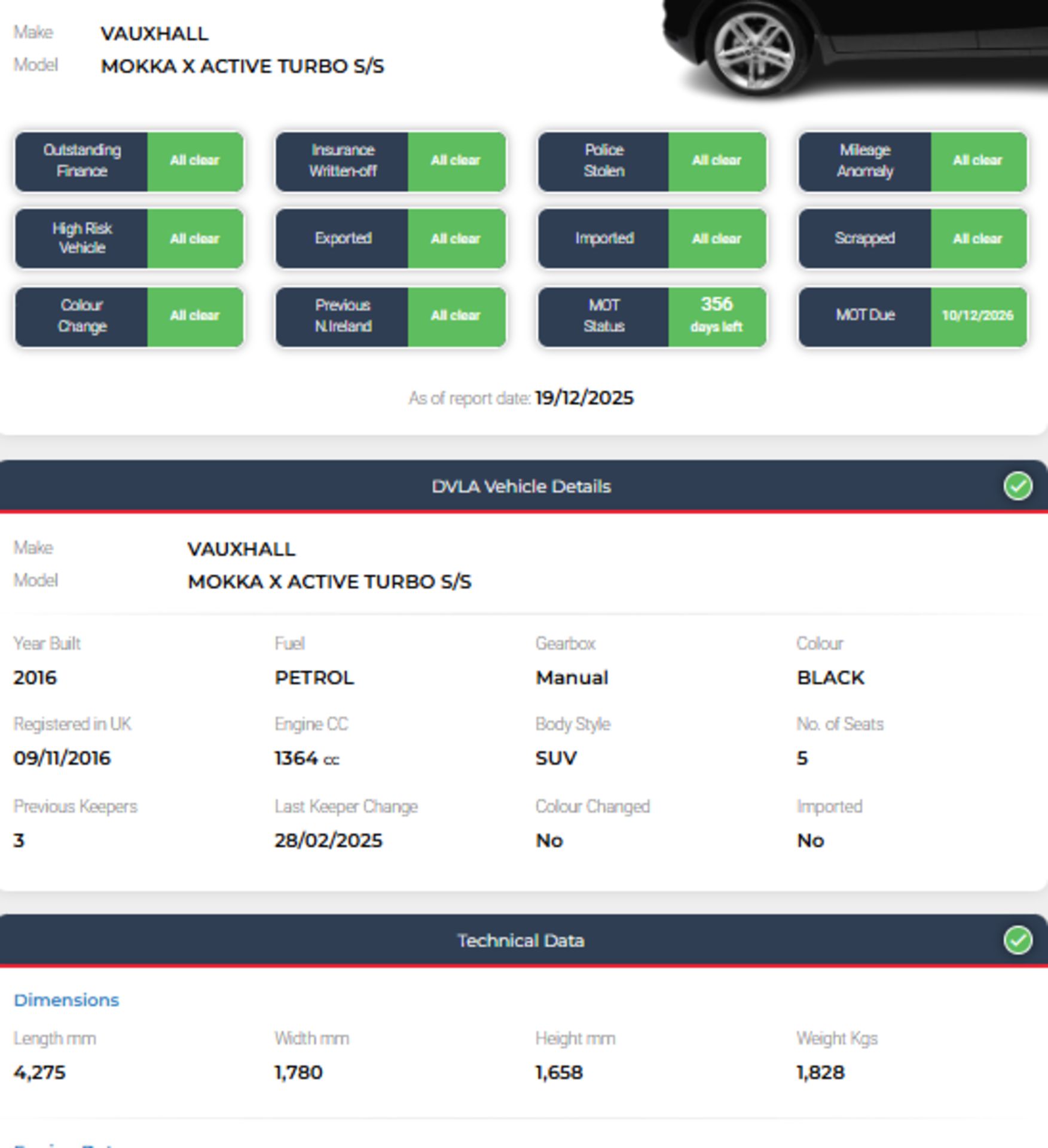 2016 VAUXHALL MOKKA X ACTIVE TURBO S/S >>--NO VAT ON HAMMER--<< - Image 29 of 42