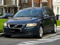 2008 VOLVO V50 2.0D SE 5DR DIESEL MANUAL ESTATE BLUE >>--NO VAT ON HAMMER--<<
