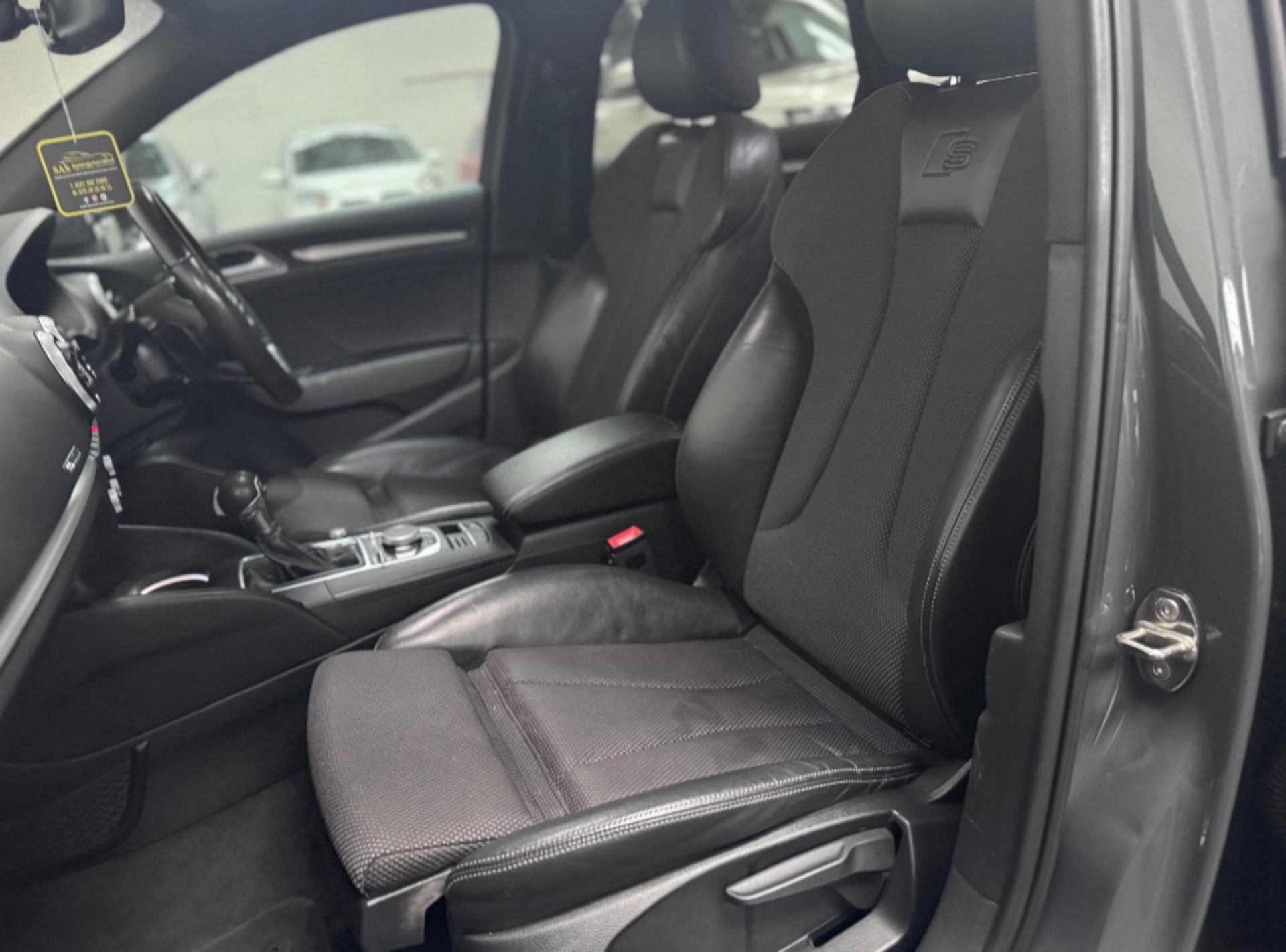 **(ONLY 95K MILEAGE)** 2017 AUDI A3 S LINE 1.4 TFSI S TRONIC SALOON >>--NO VAT ON HAMMER--<< - Image 19 of 39