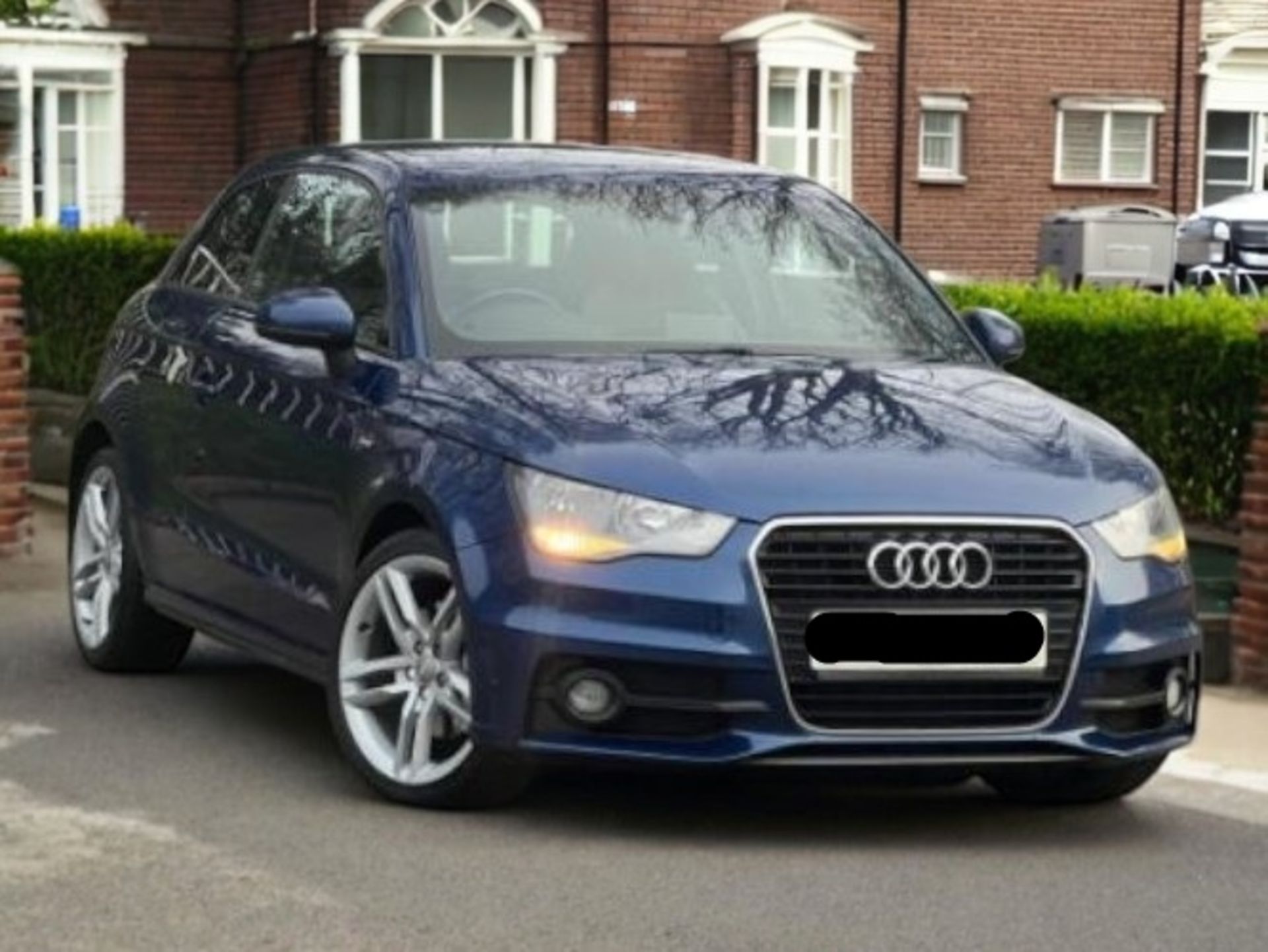 2012 AUDI A1 1.6 TDI S LINE (S/S) 3DR DIESEL MANUAL HATCHBACK BLUE >>--NO VAT ON HAMMER--<< - Image 9 of 25